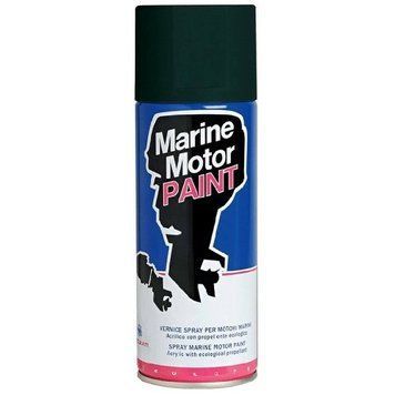 Фарба Marine Motor Paint аерозольна, необростающая, чорна. 52.121.00 фото