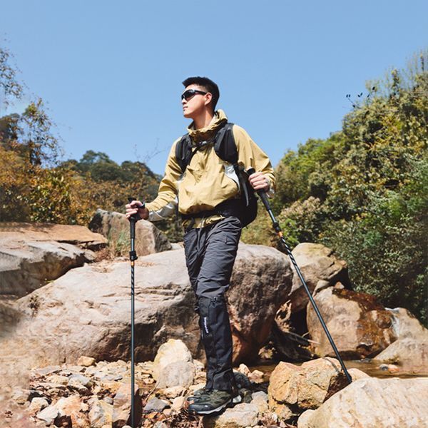 Трекінгова палиця Naturehike CNK2450DS012, 115-135 см, синя 6975641883692 фото
