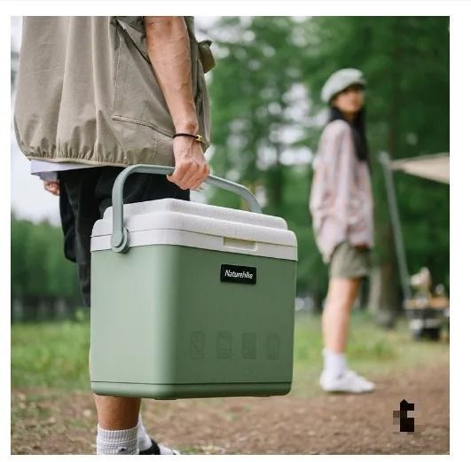 Туристичний холодильник Naturehike NH20SJ021, зелений, 13 л, поліпропілен 6927595708934 фото