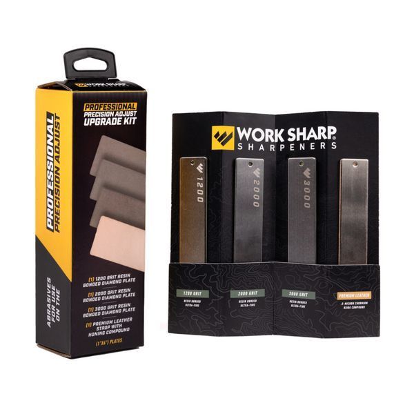 Work Sharp Набір аксесуарів до Professional Precision Adjust Elite Knife Sharpener ( 3 точильні камені, 1 шкіряна смуга, 1 полірувальна паста) WSSA0005930-I фото