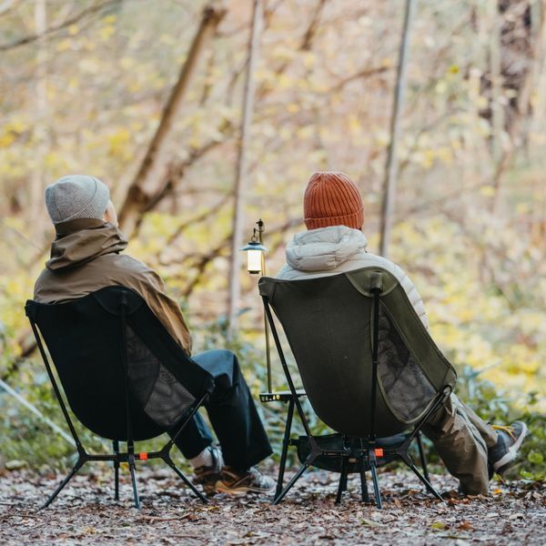 Стілець складаний ультралегкий Naturehike CNK2550JJ013 Yamami YL01, розмір М, алюміній, чорний 6927595775431 фото