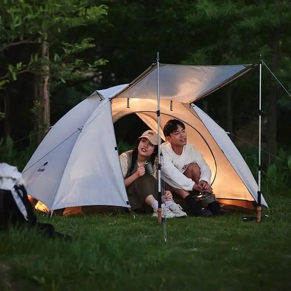 Намет двомісний Naturehike CNK2300ZP024, білий 6976023923739 фото