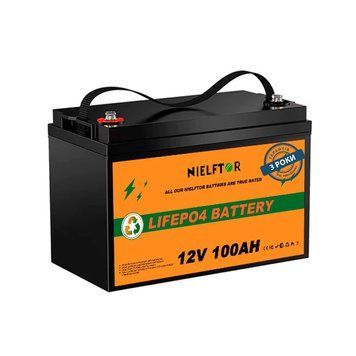 АКБ NIELFTOR LiFePO4 12.8V 100Ah Smart (1280Wh) (BMS 100A) 123000801 фото