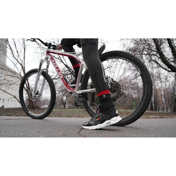 Шкарпетки водонепроникні Dexshell Running Lite, р-р XL, червоні DS20610REDXL фото