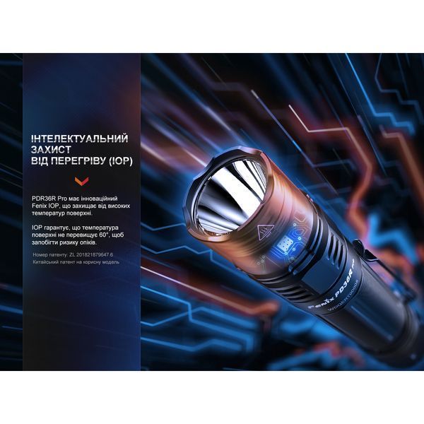 Ліхтар ручний Fenix PD36R Pro PD36RPRO фото