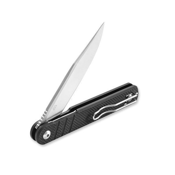 Ніж складаний туристичний Ganzo G772-BK (8.9 см) 8CR14 / G10 чорний G772-BK фото