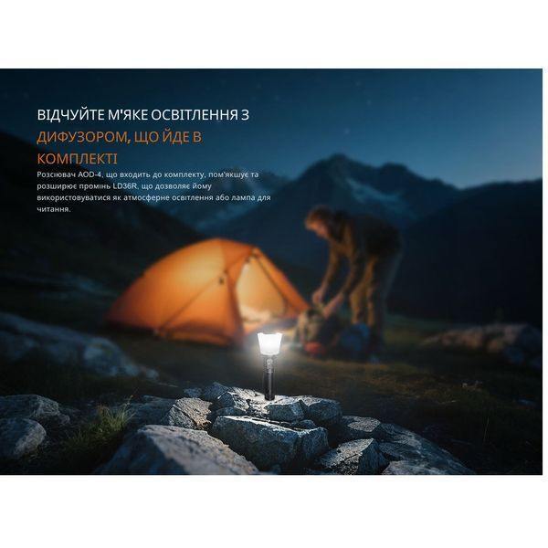 Ліхтар ручний Fenix LD36RFC вогняний камуфляж LD36RFC фото