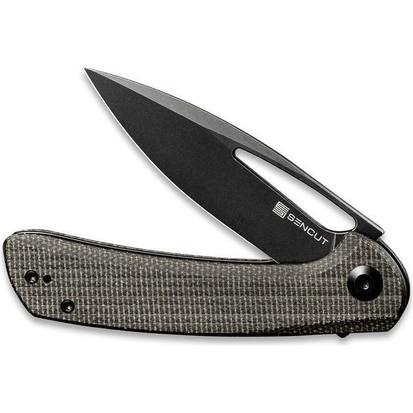 Ніж складаний туристичний Sencut Honoris, (8.8 см) 9Cr18MoV / Micarta сірий SA07B фото