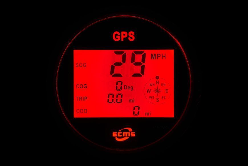 GPS спідометр мультиекран ECMS (чорний) 900-00034 900-00034 фото