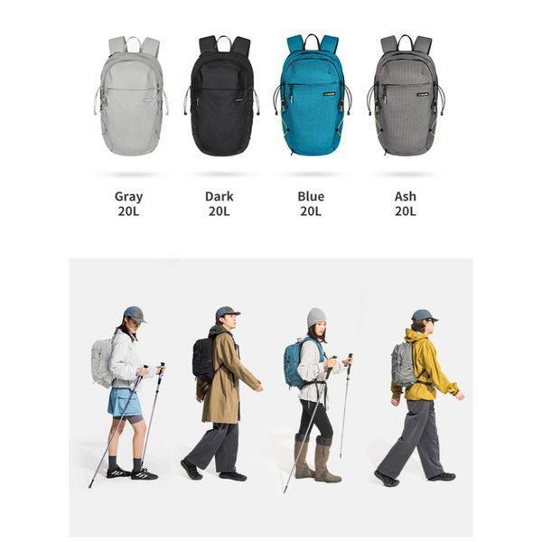 Рюкзак туристичний Naturehike CNK2450XB023, 20 л, синій 6927595792834 фото
