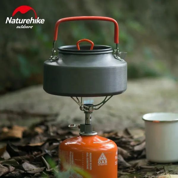 Чайник Naturehike NH17C020-H 1.1 л, алюміній, сірий 6927595723302 фото