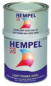 Грунт епоксидний, двокомпонентний Light Primer, 0,75 л, білий. Арт. бази 06741 45559-11630/750 фото
