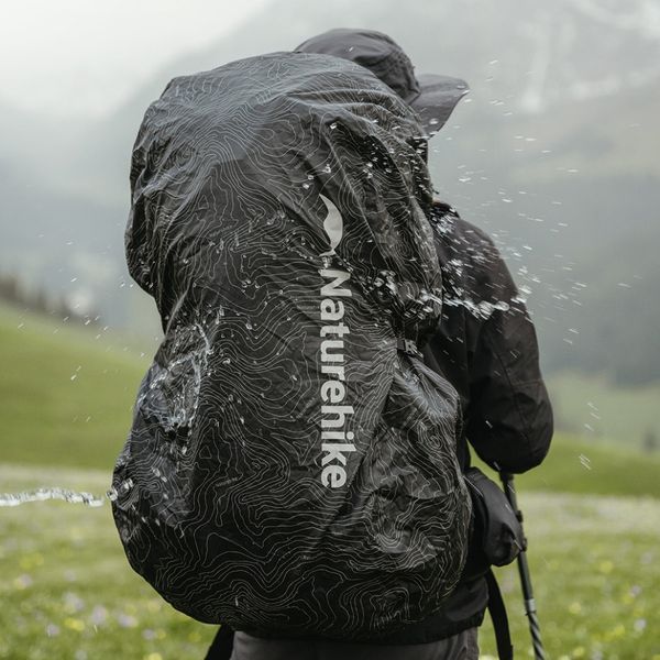 Чохол для рюкзака Naturehike CNK2450PJ010, M, чорний 6975641884323 фото
