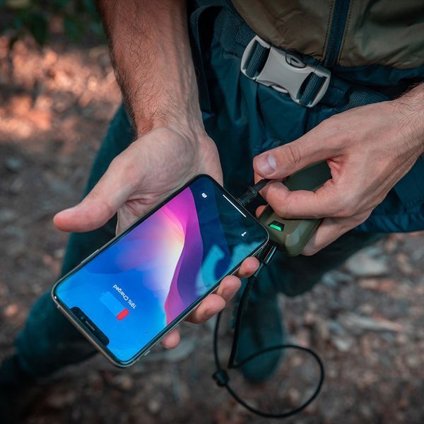 Портативний фумігатор-павербанк Flextail Max Repel S, графіт MRS9600-GN-i фото