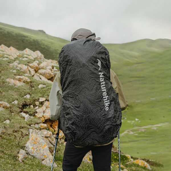 Чохол для рюкзака Naturehike CNK2450PJ010, M, чорний 6975641884323 фото