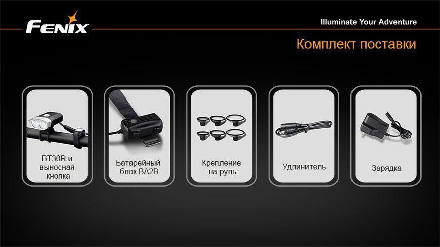Велофара Fenix BT30R BT30R фото