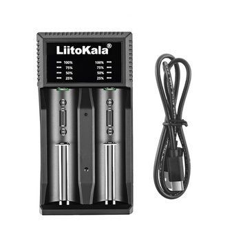 Зарядний пристрій Liitokala Lii-C2, Ni-Mh/Li-ion/Li-Fe, Micro USB, LED Lii-C2 фото