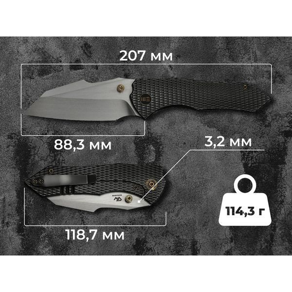 Ніж Weknife High-Fin XL WE24010-6 WE24010-6 фото