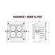 RIGID Radiance Pod XL Amber / Pair 32205 фото 4