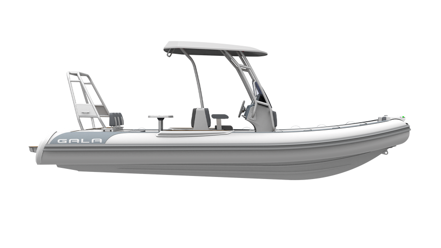 Gala V7 човен RIB (ПВХ, консоль С-12, сидіння S-17) 1165 фото