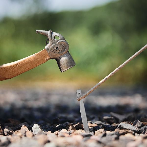 Кілки алюмінієві Naturehike CNK2300ZP016, 20 см , сріблясті (8 шт) 6976023925030 фото