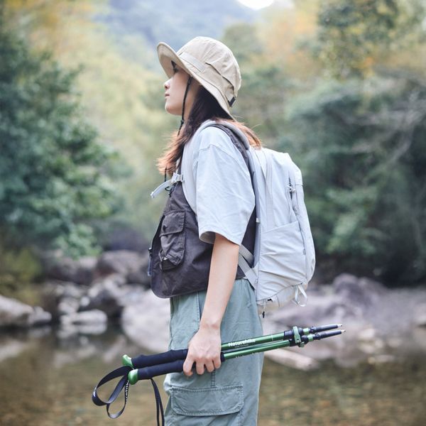 Трекінгові телескопічні палиці 2шт Naturehike CNK2550DS010 Sunlit Terk Base, 60-135 см, чорна 6977465869128_2 фото