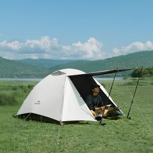 Намет тримісний Naturehike Greek Style CNK2300ZP024 світло-кавовий 6977465866356 фото