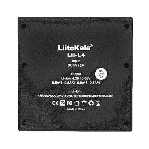 Універсальний зарядний пристрій LiitoKala Lii-L4 на 4 канали Lii-L4 фото