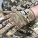 Рукавички тактичні Helikon-Tex Range Tactical Gloves - PenCott WildWood / Coyote A, розмір S RK-RNG-PO-4511A-B03 фото 4