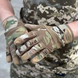 Рукавички тактичні Helikon-Tex Range Tactical Gloves - PenCott WildWood / Coyote A, розмір S RK-RNG-PO-4511A-B03 фото 6