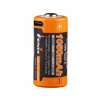 Акумулятор 16340 Fenix (1050 mAh) Type-C ARB-L16-1050UP фото