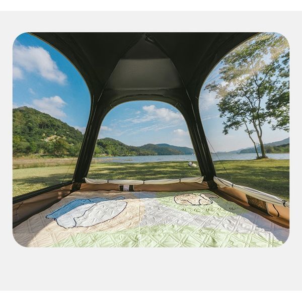 Намет тримісний автоматичний Naturehike Ango CNK2550WS010, S, коричневий 6927595785591 фото