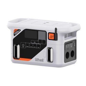 Портативна зарядна станція Litheli 800 Вт, 724 Вт&middot;год, LiFePO4 + 2 Power Bank U20EH16-0U200 фото
