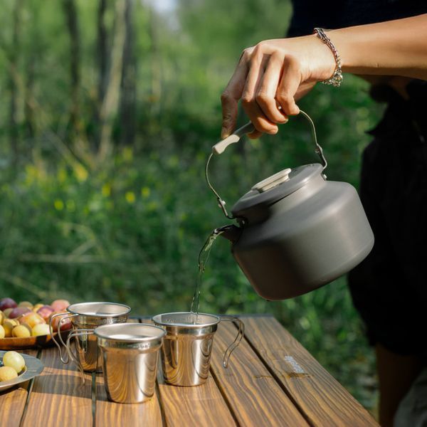 Кемпінговий чайник Naturehike CNK2450CF030 1,4 л, алюміній 6927595788653 фото