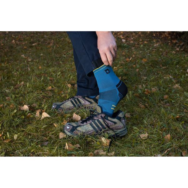 Шкарпетки водонепроникні Dexshell Running Lite 2.0 Socks, темно-блакитні, розмір S (36-38) DS20610MLB2.0-S фото