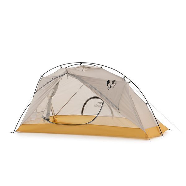 Намет надлегкий одномісний Naturehike NH21ZP003, сіро-жовтий 6927595775424 фото