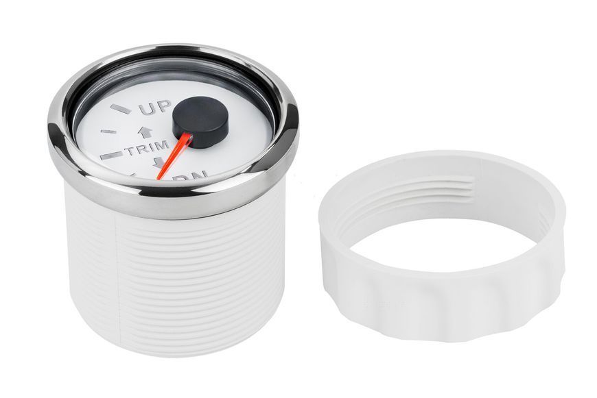 Датчик триму I GAUGE 52 мм (білий) LED дисплей WKTR-90WL фото