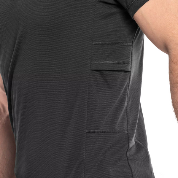 Термоактивна футболка Helikon-Tex Functional T-shirt - Quickly Dry - Black, розмір XXXL TS-FUN-QD-01-B08 фото