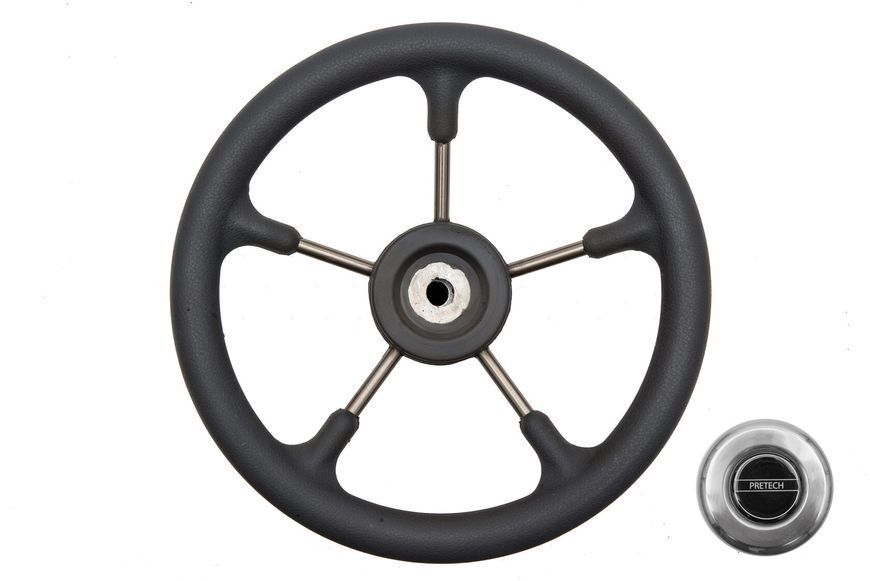 Рульове колесо Pretech нержавійка Pretech GS фото