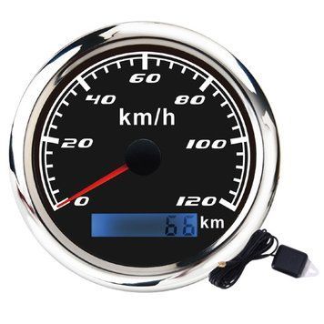 GPS спідометр 60км/год I GAUGE WPSP270-GPS-120B чорний WPSP270-GPS-120B фото