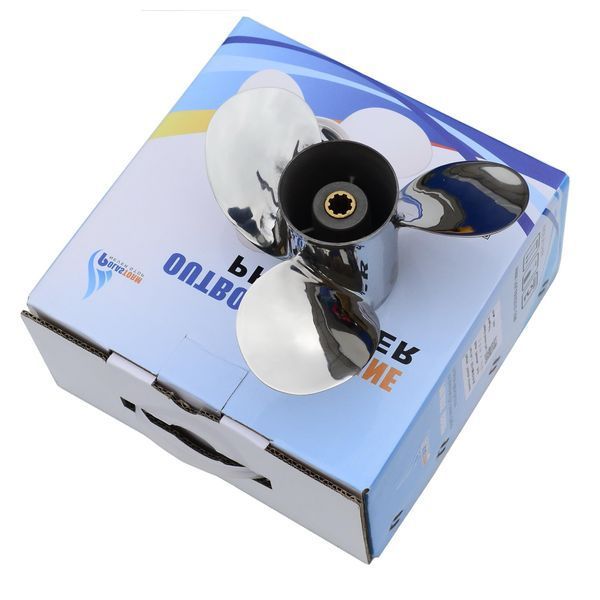 SS 3X13 1/2X15 PROP For HONDA D 75-130HP Stella RH нержавіюча сталь 4849-3135-15 фото