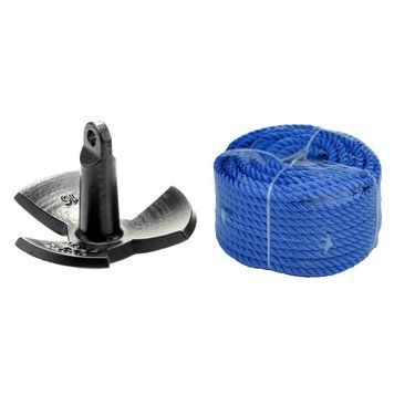 Комплект Якір River 30lbs/13.6кг+ 30м 10мм синій River 30lbs/13.6кг+ 30м 10мм синяя фото