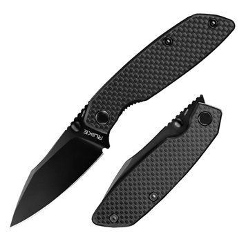 Ніж складаний туристичний Ruike P746-CB2, (8 см) 14C28N / G10 чорний P746-CB2 фото