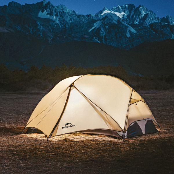 Намет одномісний ультралегкий Naturehike Mongar UL CNK2550WS016, сірий 6927595770382 фото