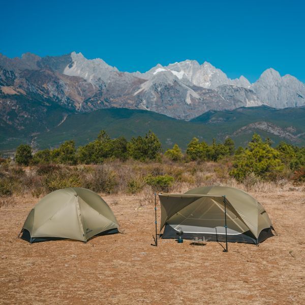 Намет одномісний ультралегкий Naturehike Mongar UL CNK2550WS016, сірий 6927595770382 фото