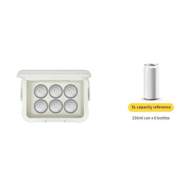 Туристичний холодильник Naturehike CNK2450CF012, 5 л, жовтий 6975641884491 фото