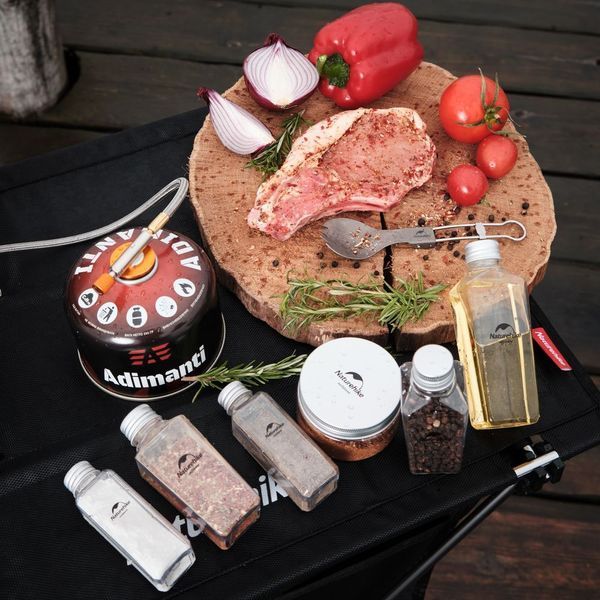 Набор для специй&nbsp;Naturehike BBQ&nbsp;L&nbsp;NH19T002-P&nbsp;grey 6927595737736 фото