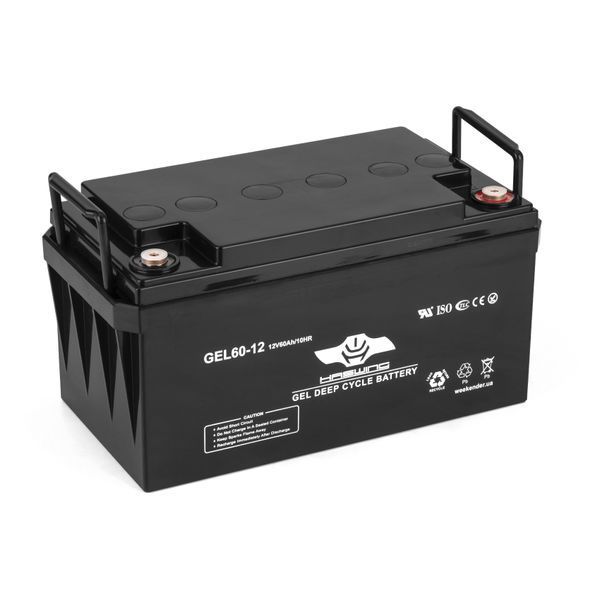 АКБ гелевий Haswing 12V 60Ah 60Ah gel H фото