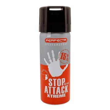 Балончик газовий перцевий Umarex Perfecta Stop Attack Xtreme 15%, 50 мл, струменеве розпилення 2.1907 фото