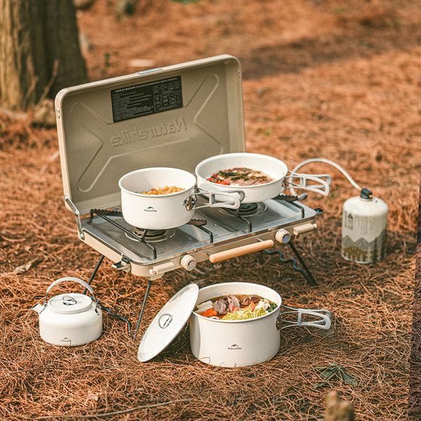 Чайник з керамічним антипригарним покриттям Naturehike CNK2450CF013 0,8 л, алюміній, білий 6927595706046 фото